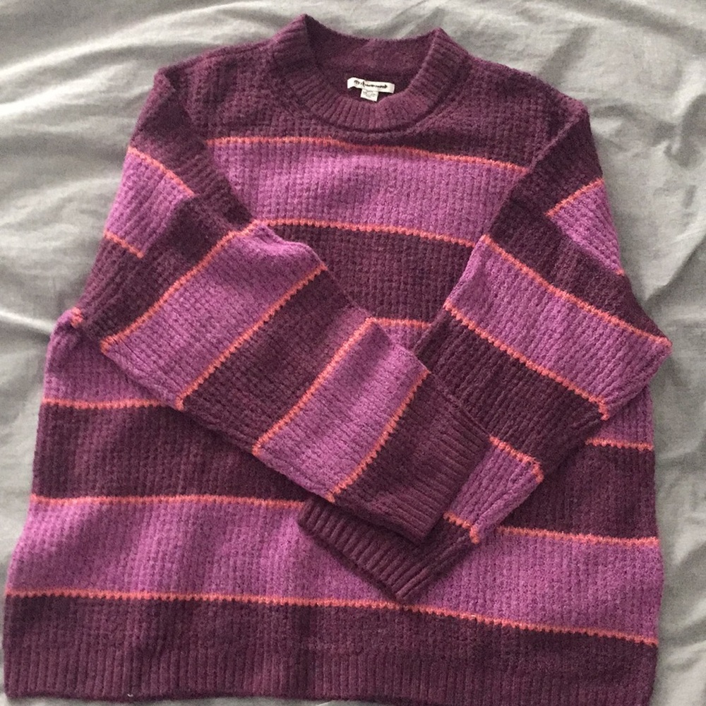 Brand New American Eagle Women Burgundy Sweater M